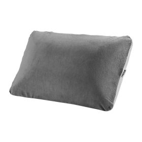 VEVOR Camping Pillow, Memory Foam Travel Pillow with Double-Sided Cover, Portable Backpacking Pillows with Removable & Washable Cover and Storage