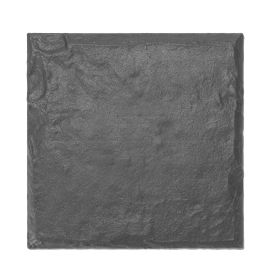 VEVOR Garden Stepping Stones, 4Pcs 15.5 x 15.5 in, Decorative Stepping Stones with Stakes, Weather-Resistant Plastic Pathway Pavers, Smooth Surfa (Color: Gray, Quantity: 4 pcs)