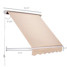 Window Awning (Color: as picture)
